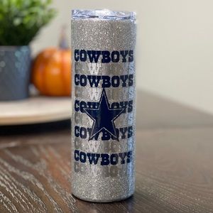 Cowboys 20 oz stainless steel tumbler